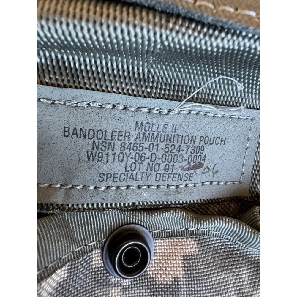 MOLLE II Modular Lightweight Load-Carrying Equipment Waist Pack Army With Others